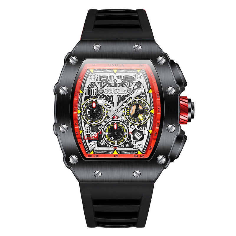 HsakuraStudio- Silicone Watch Band Thor Hammer Series