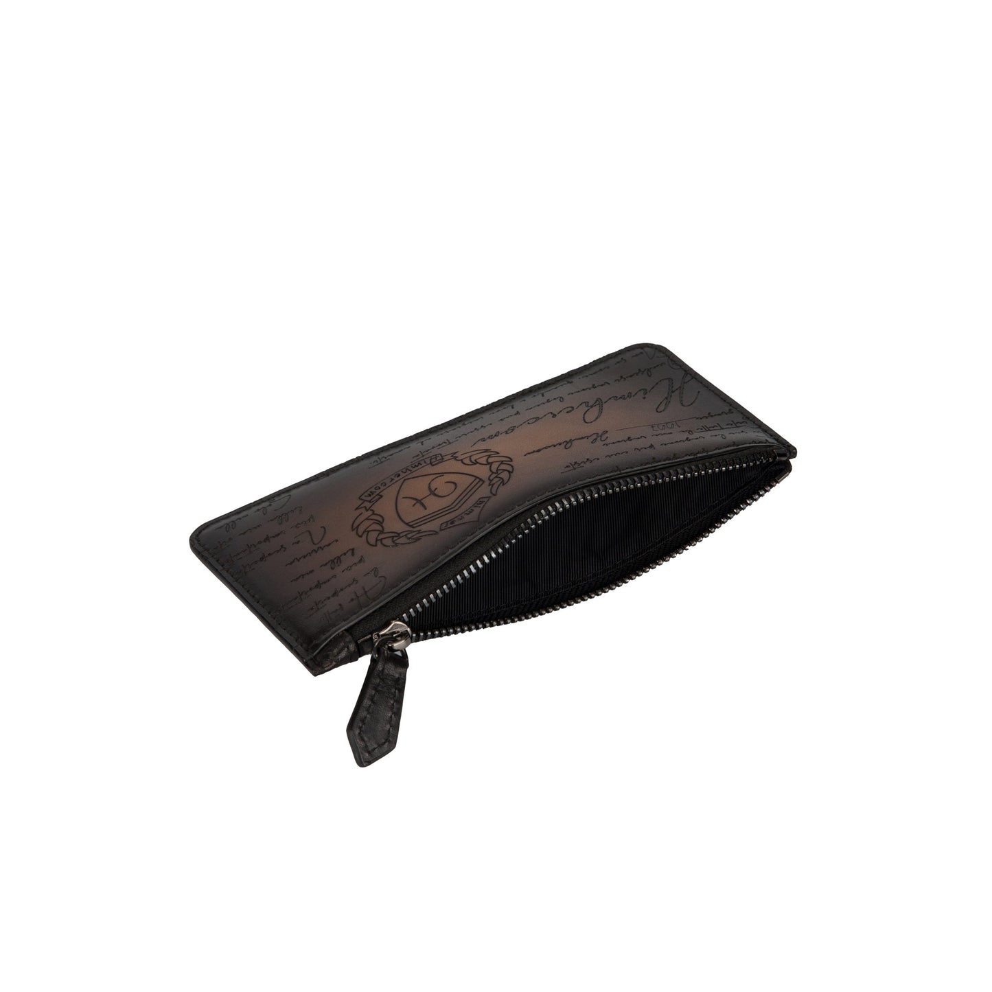 HsakuraStudio ロングジッパーカードホルダー ジャバブラウン