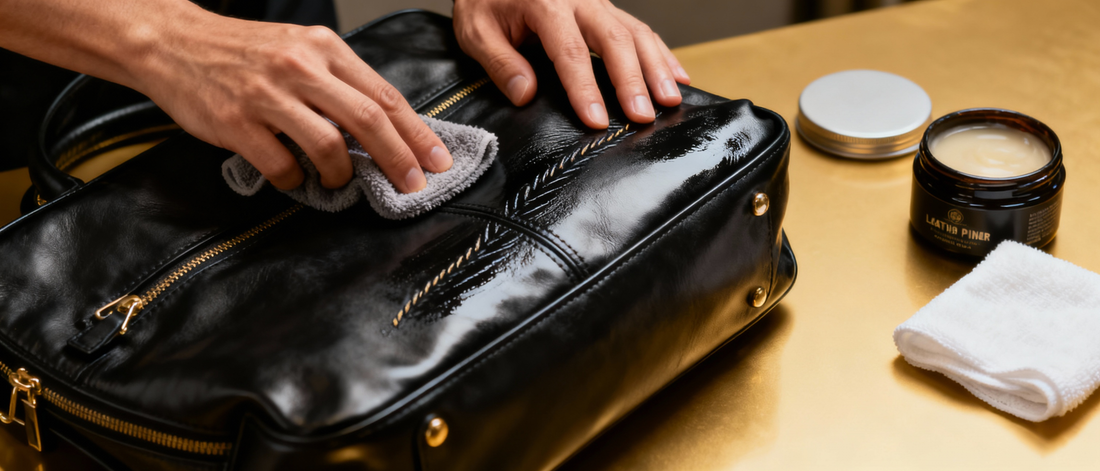 The care of leather goods