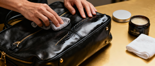 The care of leather goods
