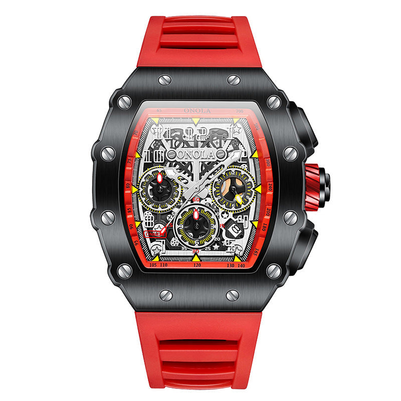 HsakuraStudio- Silicone Watch Band Thor Hammer Series