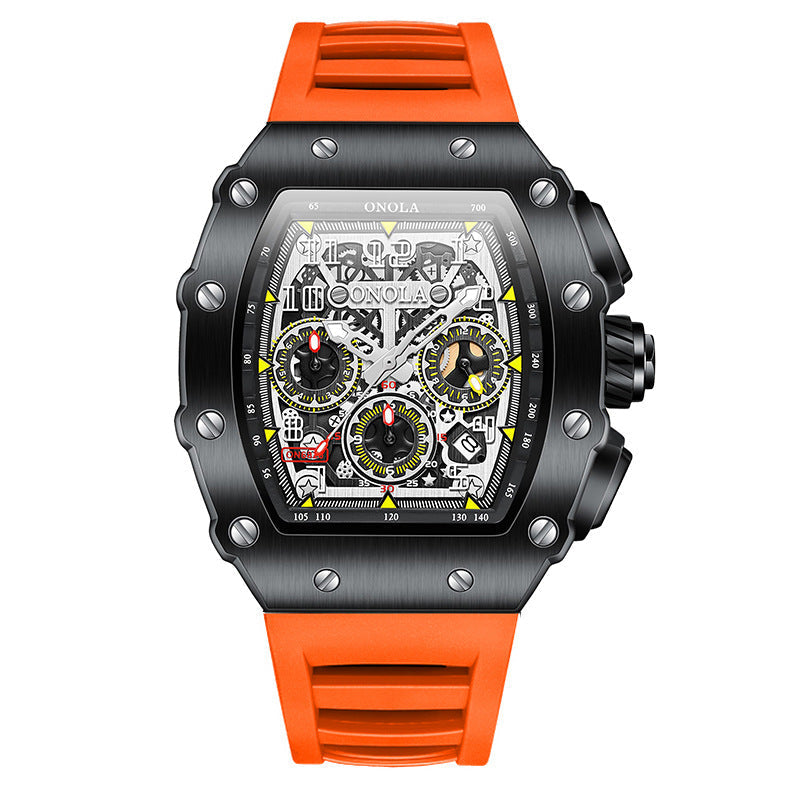 HsakuraStudio- Silicone Watch Band Thor Hammer Series