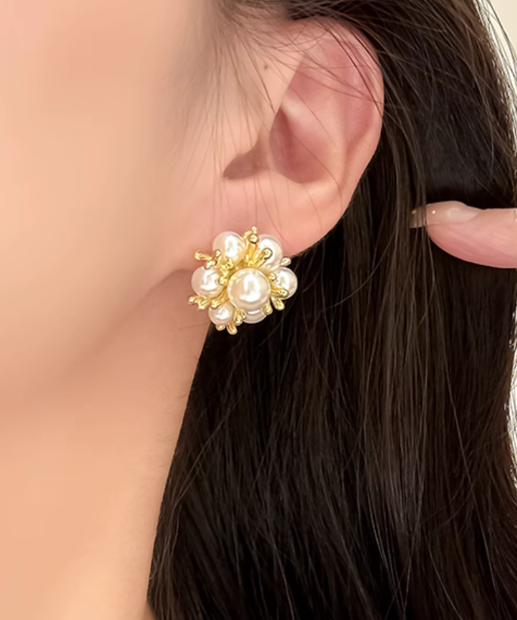 花火パールピアス