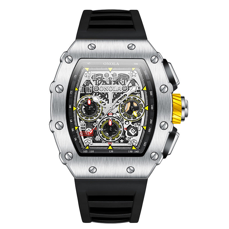 HsakuraStudio- Silicone Watch Band Thor Hammer Series