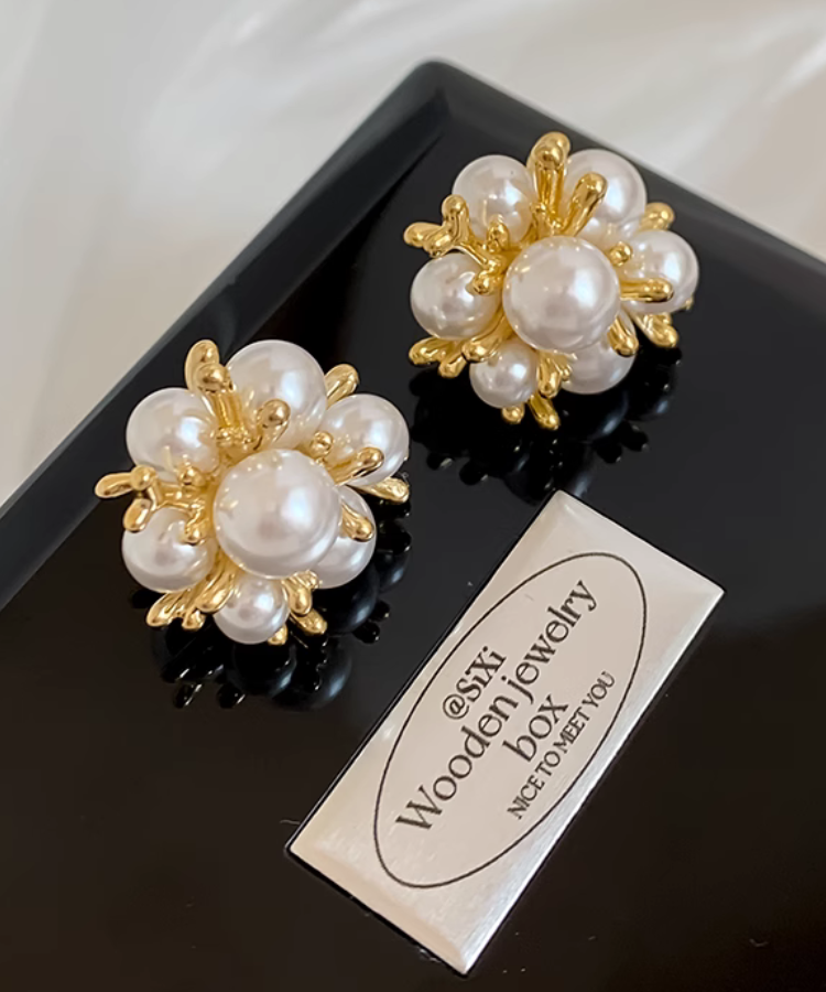 花火パールピアス