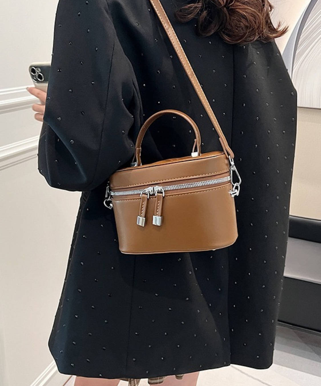 ショルダーバニティバッグ