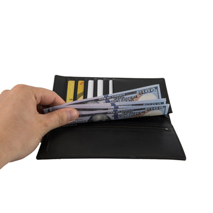 HsakuraStudio LONG WALLET LIGHT BLUE