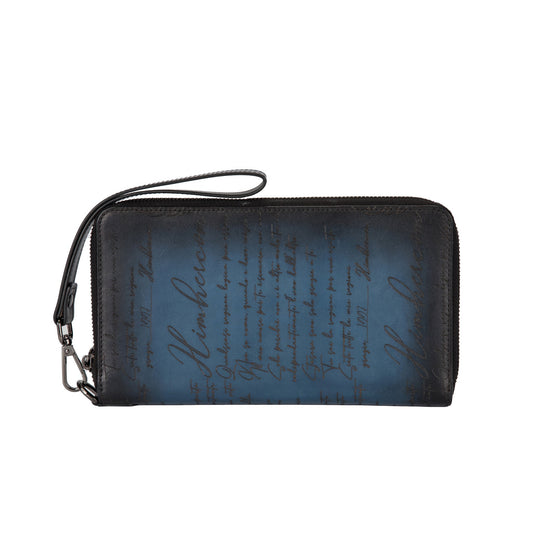 HsakuraStudio LARGE WALLET LIGHT BLUE