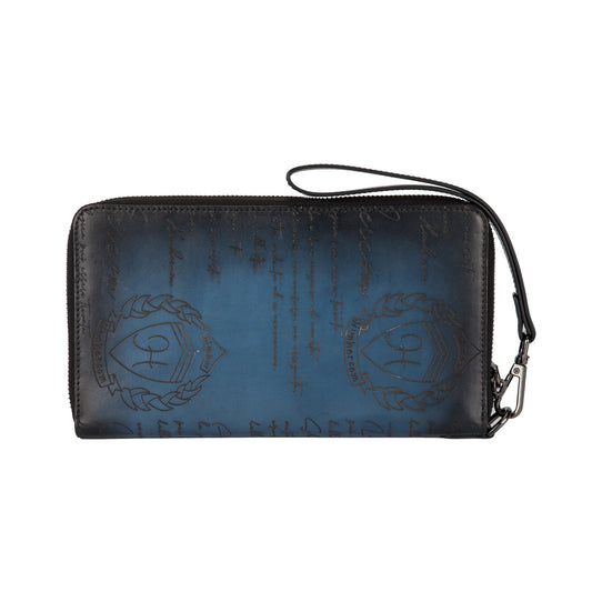 HsakuraStudio LARGE WALLET LIGHT BLUE
