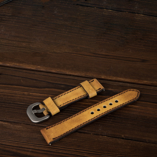 HsakuraStudio Watch Strap - Vintage RLX Olive