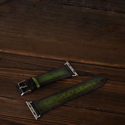 HsakuraStudio 5/6 Apple Watch ストラップ ライトグリーン