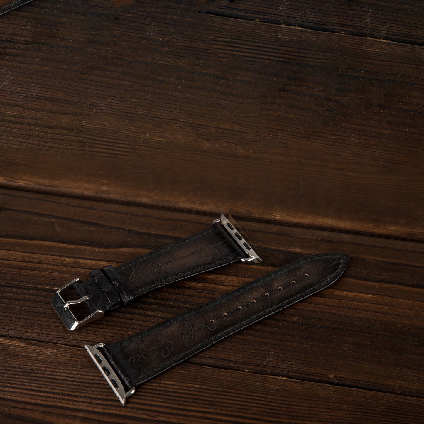 HsakuraStudio 5/6 Apple Watch ストラップ ダークブラウン