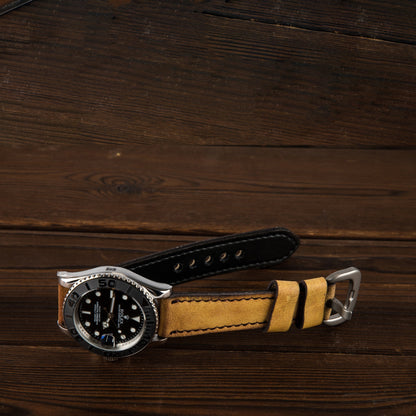 HsakuraStudio Watch Strap - Vintage RLX Olive