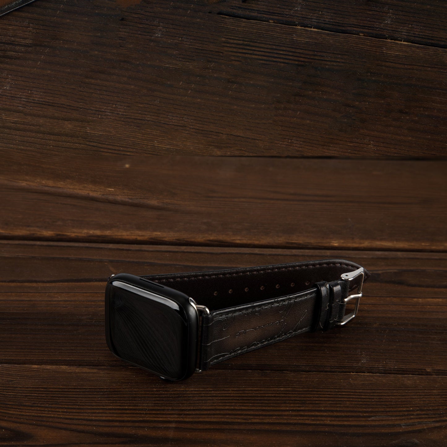 HsakuraStudio 5/6 Apple Watch ストラップ ダークブラウン