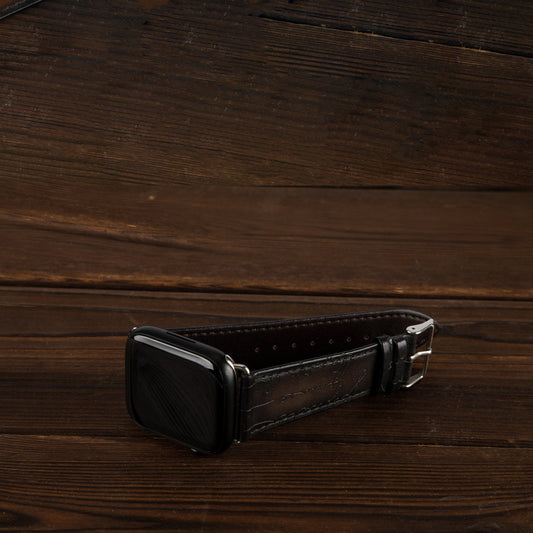 HsakuraStudio 5/6 Apple WATCH STRAP-DARK BROWN