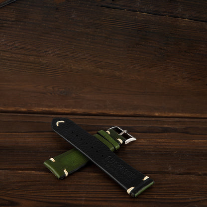 HsakuraStudio Watch Strap -BLACKISH GREEN