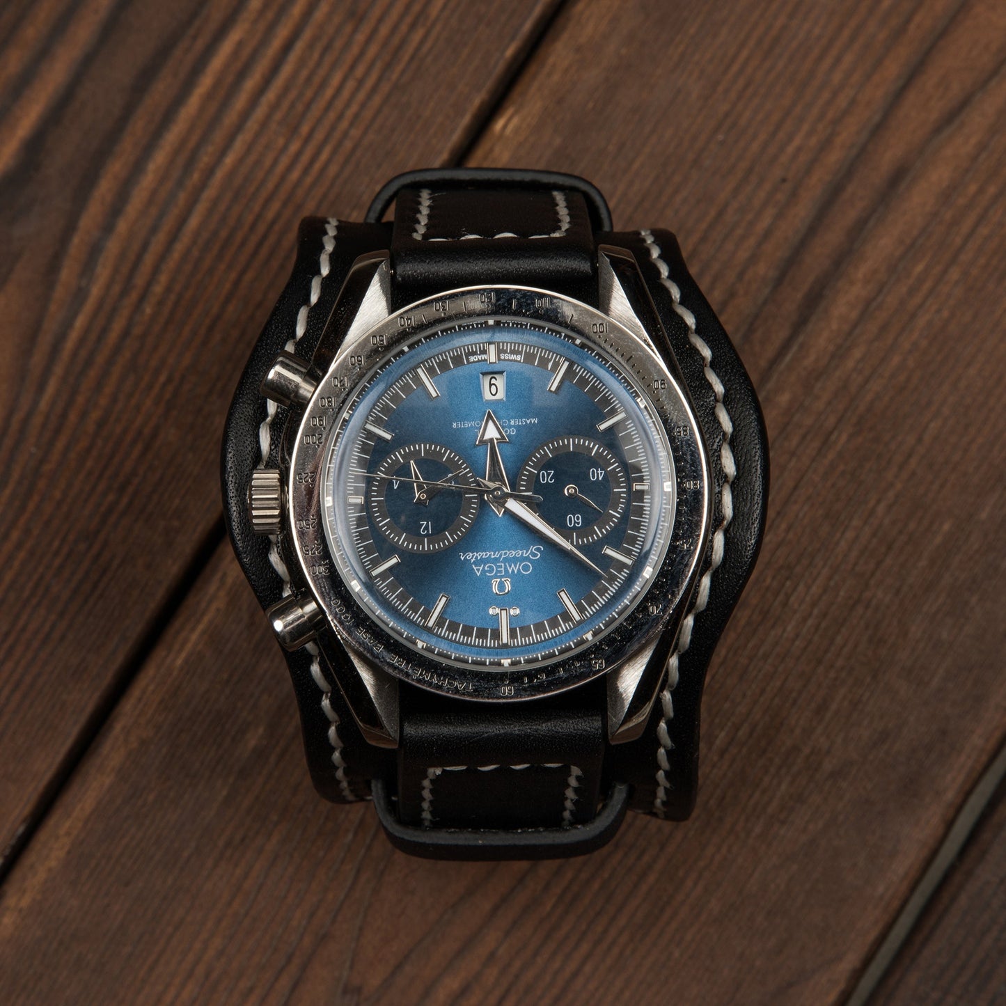 HsakuraStudio BUND ウォッチストラップ -オリーブブラック