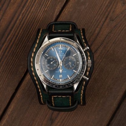 HsakuraStudio BUND WATCH STRAP -JUNGLE GREEN