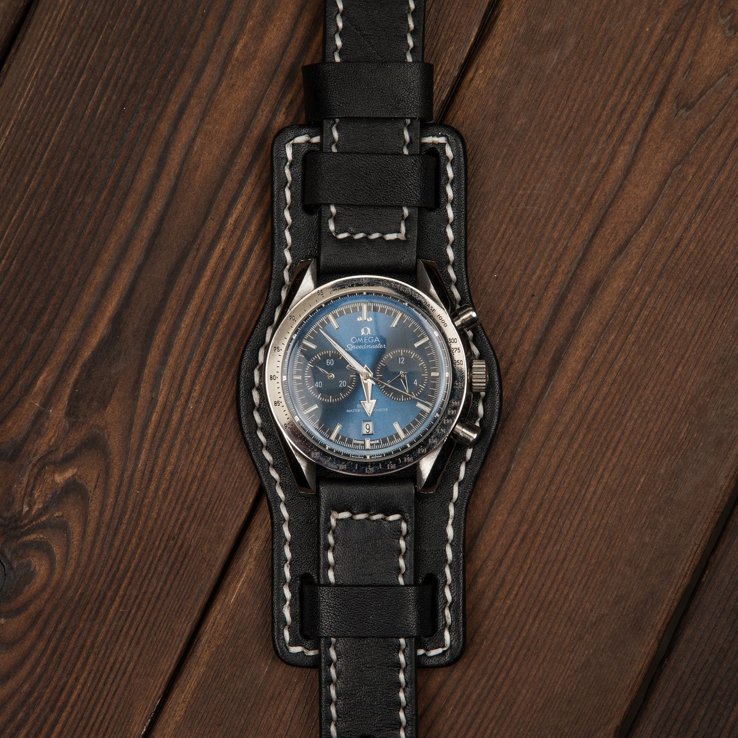 HsakuraStudio BUND ウォッチストラップ -オリーブブラック