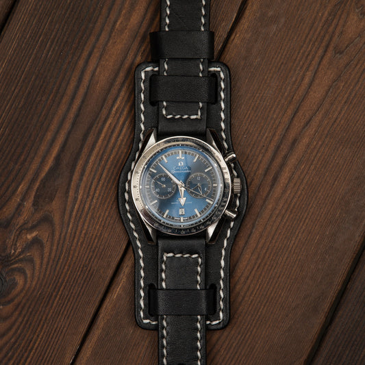 HsakuraStudio BUND WATCH STRAP -OLIVE BLACK