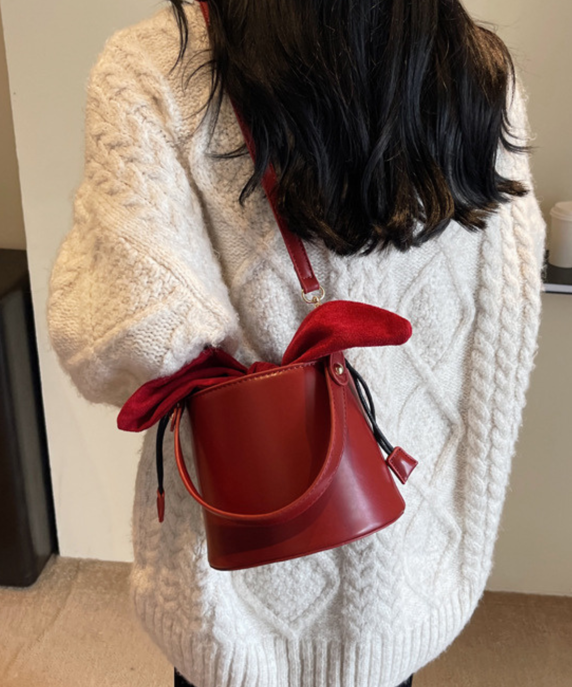 2wayバケットバッグ