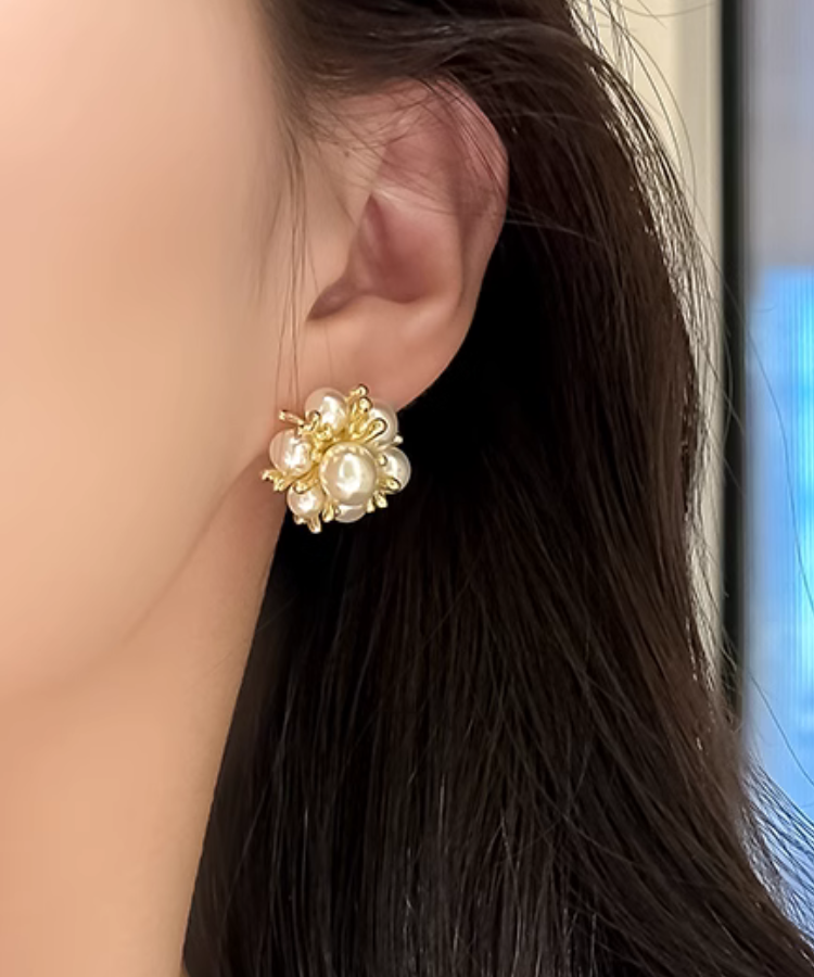 花火パールピアス