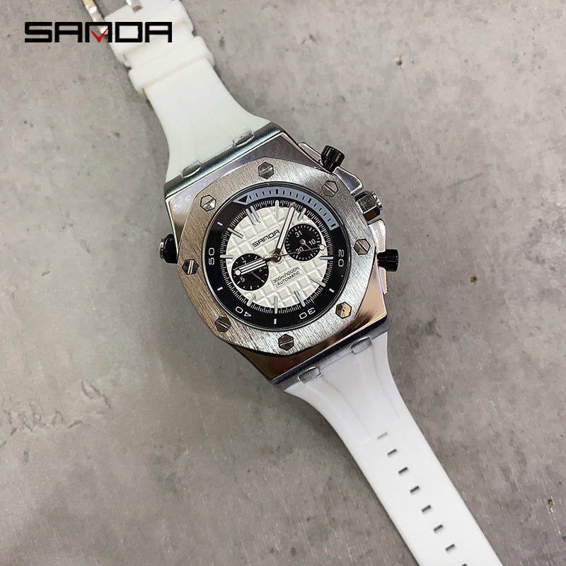 HsakuraStudio-Men's Spiked Graduated Mechanical Quartz Watch